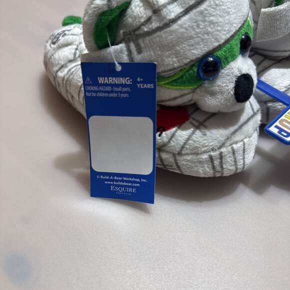 Build-A-Bear Workshop  Mummy Bear Plush Slip-On Slippers S10/11 - Picture 7 of 16